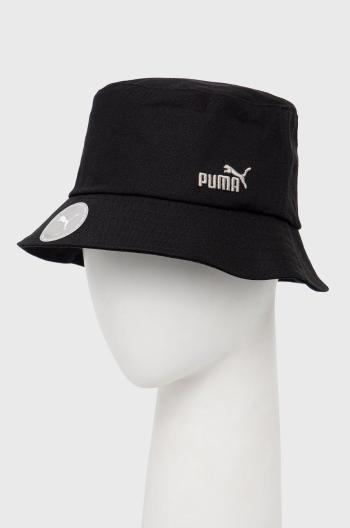 Bavlněná čepice Puma černá barva