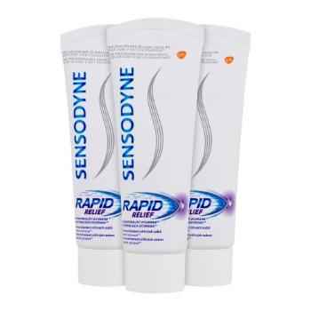 Sensodyne Rapid Relief Trio zubní pasta zubní pasta 3 x 75 ml unisex