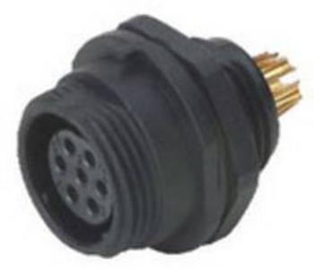 Deltron Connectors DELKSP1312/S5, kulatý konektor DIN, Provedení konektoru: zásuvka, vestavná IP68, nylon 6.6 UL 94V-0, pólů 5, 1 ks