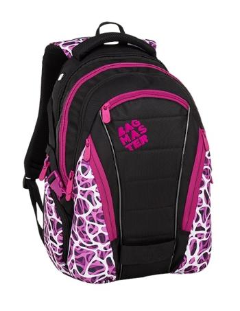 Bagmaster Bag 9 C Purple/white/black