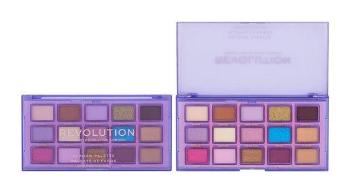 Revolution Paletka očních stínů Reflective Ultra Violet 15 x 0,75 g, 11,25ml
