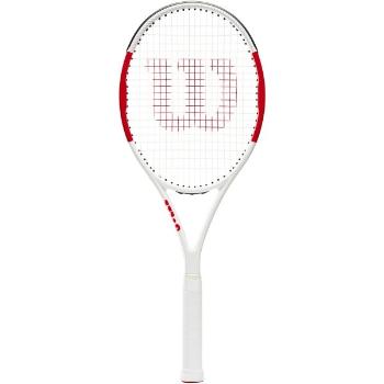 Wilson SIX.ONE TEAM 95 Výkonnostní tenisová raketa, bílá, velikost 3
