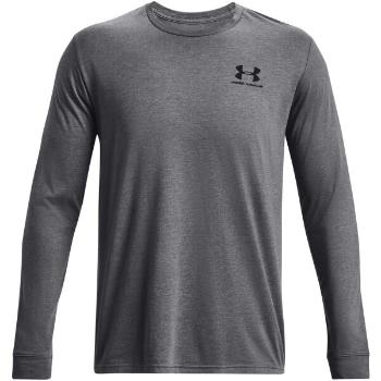 Under Armour SPORTSTYLE LEFT CHEST Pánské triko, šedá, velikost