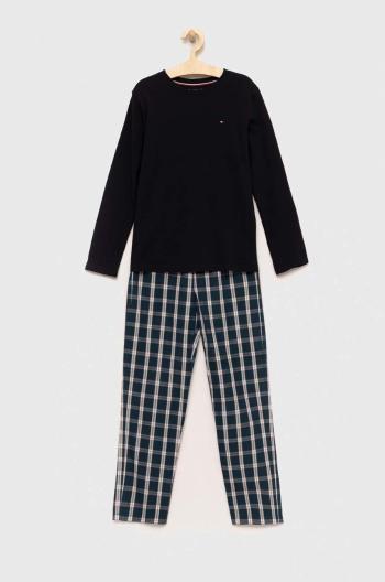 Dětské pyžamo Tommy Hilfiger tmavomodrá barva