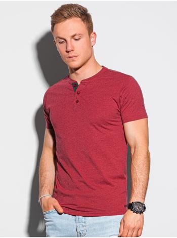 Pánské tričko bez potisku S1390 - červené