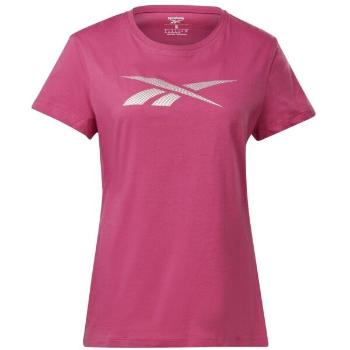 Reebok VECTOR GRAPHIC TEE Dámské triko, růžová, velikost XL