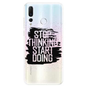 Odolné silikonové pouzdro iSaprio - Start Doing - black - Huawei Nova 4