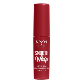 NYX Professional Makeup Smooth Whip Matte Lip Cream 4 ml rtěnka pro ženy 14 Velvet Robe tekutá rtěnka