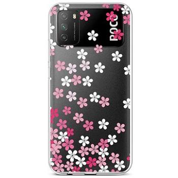 TopQ Xiaomi Poco M3 silikon Pink Blossom 60640 (Sun-60640)