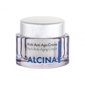 ALCINA Rich Anti-Aging Cream 50 ml denní pleťový krém poškozená krabička na suchou pleť; proti vráskám; výživa a regenerace pleti