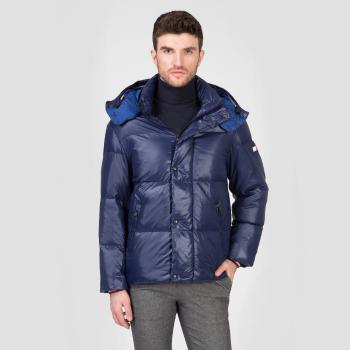 Tommy Hilfiger pánský tmavě modrý bomber - M (DWX)