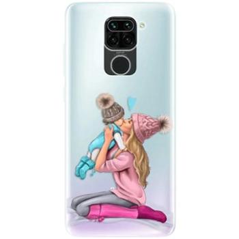 iSaprio Kissing Mom - Blond and Boy pro Xiaomi Redmi Note 9 (kmbloboy-TPU3-XiNote9)