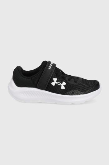 Dětské boty Under Armour 3024988 černá barva