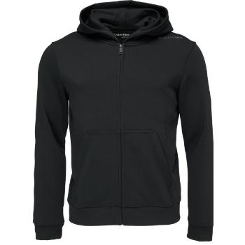 Calvin Klein PW - FULL ZIP HOODIE Pánská mikina, černá, velikost