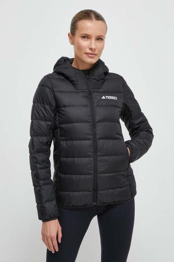 Bunda adidas TERREX černá barva, IP6034