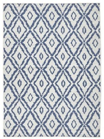 NORTHRUGS - Hanse Home koberce Kusový koberec Twin-Wendeteppiche 103137 blau creme - 120x170 cm Modrá