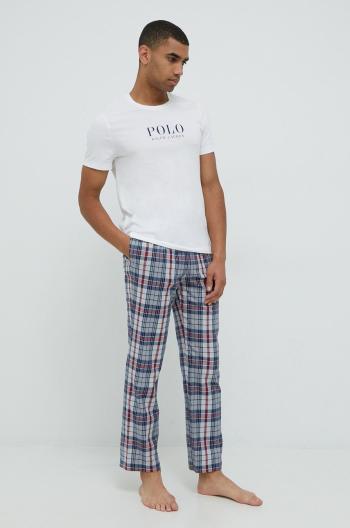 Bavlněné pyžamo Polo Ralph Lauren s potiskem