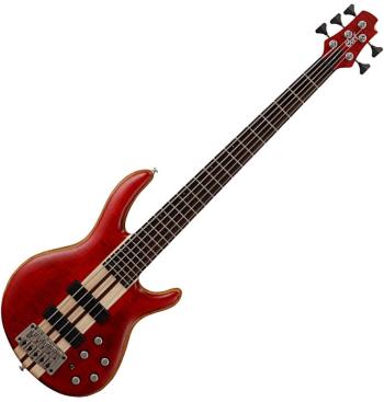 Cort A5 Plus FMMH Open Pore Black Cherry 5-strunná baskytara