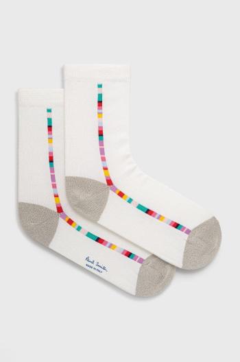 Ponožky Paul Smith dámské, bílá barva