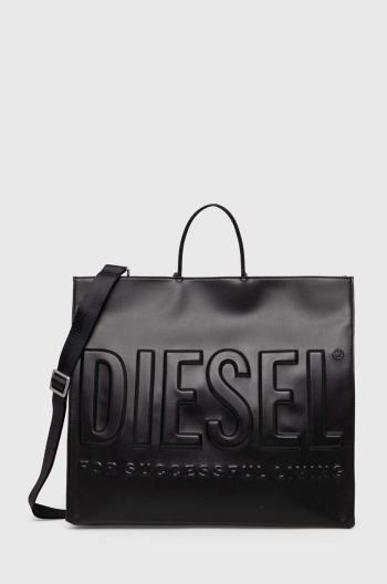 Taška Diesel DSL 3D TOTE EW X SHOPPING BAG černá barva, X09931.P5184