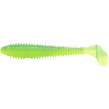 Keitech Gumová nástraha Swing Impact FAT Lime Chartreuse - 3,8"/9,6cm/8,5g/6ks