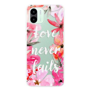 Odolné silikonové pouzdro iSaprio - Love Never Fails - Xiaomi Redmi A1 / A2