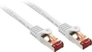 Síťový kabel RJ45 LINDY 47384, 2.00 m, bílá