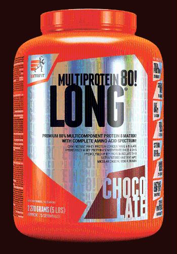 Extrifit Long 80 Multiprotein 2270 g chocolate