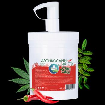 Annabis Arthrocann hřejivý gel CBD+CBG 1000 ml