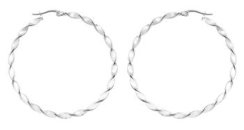Troli Ocelové kruhové náušnice 2 - 5 cm 4 cm