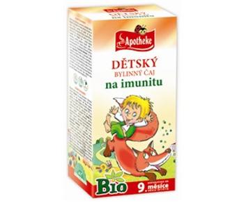 Apotheke Dětský čaj BIO na imunitu 20 ks