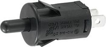 Tlačítko TRU COMPONENTS TC-R13-918, 250 V/AC, 10 A, černá, 1 ks