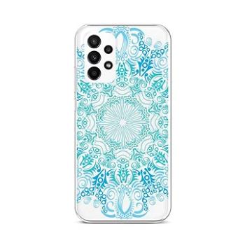 TopQ Kryt Samsung A23 5G Blue Mandala 86956 (86956)