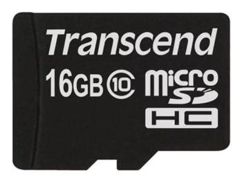 Transcend microSDHC 16GB Class 10 TS16GUSDC10
