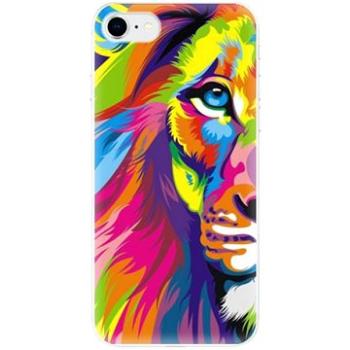 iSaprio Rainbow Lion pro iPhone SE 2020 (ralio-TPU2_iSE2020)