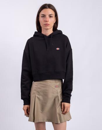 Dickies Oakport Cropped Hoodie BLACK XS