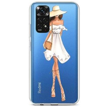 TopQ Kryt Xiaomi Redmi Note 11 silikon Lady 5 71919 (Sun-71919)