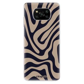 Odolné silikonové pouzdro iSaprio - Zebra Black - Xiaomi Poco X3 Pro / X3 NFC