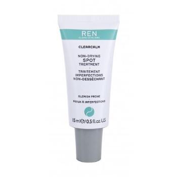 REN Clean Skincare Clearcalm 3 Non-Drying Spot Treatment 15 ml lokální péče pro ženy