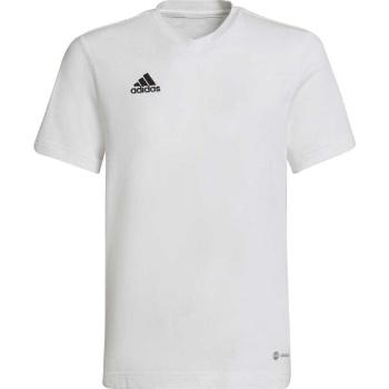 adidas ENTRADA 22 TEE Chlapecké triko, bílá, velikost