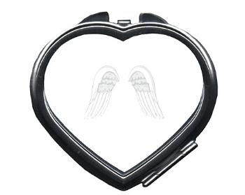 Zrcátko srdce Andělská křídla