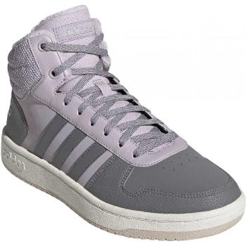 adidas HOOPS 2.0 MID Dámská volnočasová obuv, šedá, velikost 38 2/3