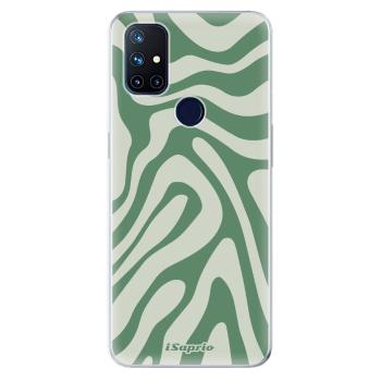 Odolné silikonové pouzdro iSaprio - Zebra Green - OnePlus Nord N10 5G