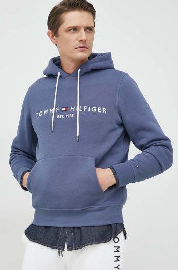 Mikina Tommy Hilfiger pánská, s kapucí, s aplikací