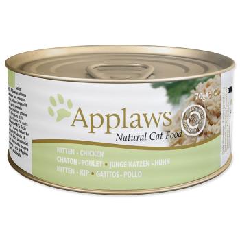 Konzerva APPLAWS Kitten Chicken 70 g