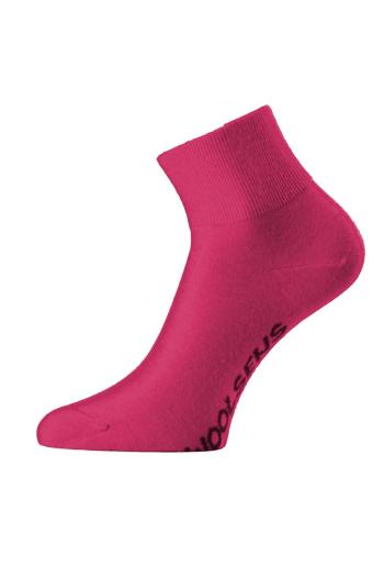Lasting merino ponožky FWA růžová Velikost: (34-37) S