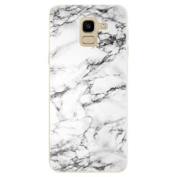 Odolné silikonové pouzdro iSaprio - White Marble 01 - Samsung Galaxy J6