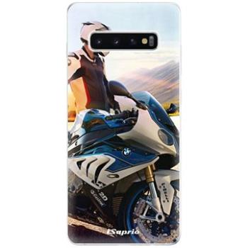 iSaprio Motorcycle 10 pro Samsung Galaxy S10+ (moto10-TPU-gS10p)
