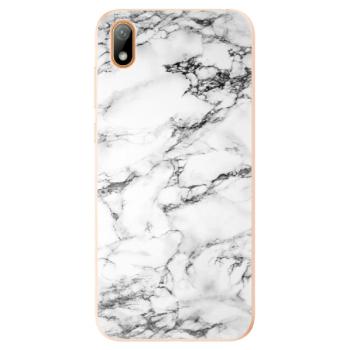 Odolné silikonové pouzdro iSaprio - White Marble 01 - Huawei Y5 2019