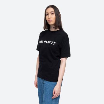 Carhartt WIP W' S/S Script T-Shirt I029076 BLACK/WHITE